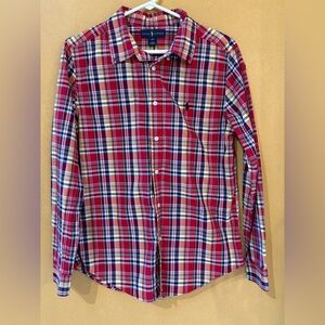 Ralph Lauren Men's Red Plaid Shirt
